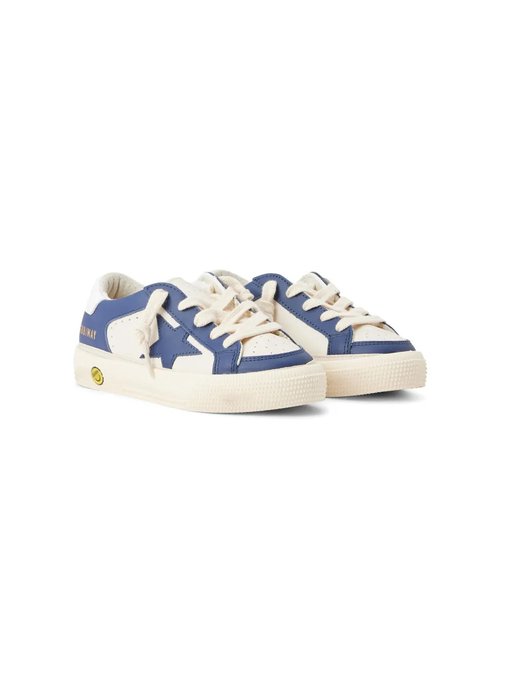 Golden Goose Kids May Star Sneakers | White | FARFETCH | Farfetch Global