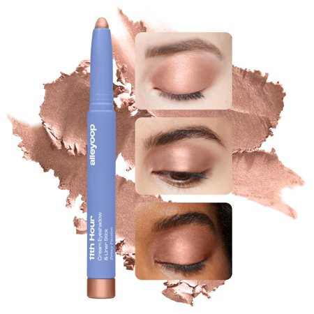 ALLEYOOP 11th Hour Cream Eyeshadow Stick Penny Passion (Shimmer) - Compact Eye Makeup & Liner with Natural Cream to Powder Finish - Easy to Blend Eye Shadow Highlighter Waterproof & Smudge-Proof | Walmart (US)