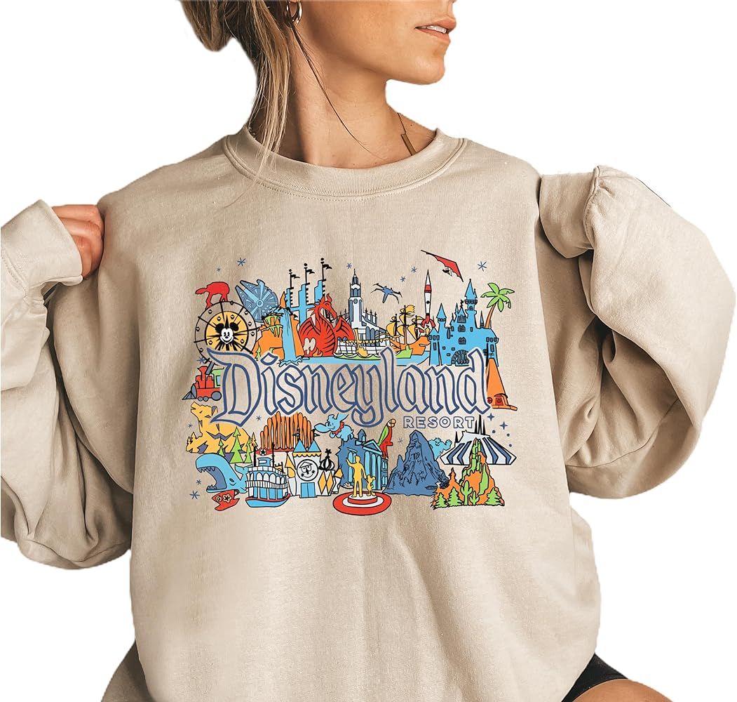 Magic Kingdom Sweatshirts, Magical Sweatshirt for Family Vacation, Matching Vacation Sweatshirts,... | Amazon (US)