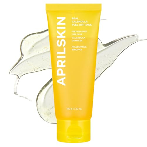 APRILSKIN Calendula Flower-Infused Facial Peel Off Mask, 3.52 fl. oz, PHA, BHA & Niacinamide gent... | Amazon (US)