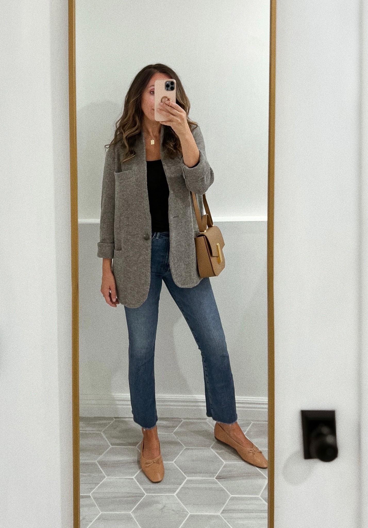 Sweater blazer in xs. Jeans tts. Tee in xs. Flats tts for me. 


#LTKsalealert #LTKstyletip #LTKshoecrush