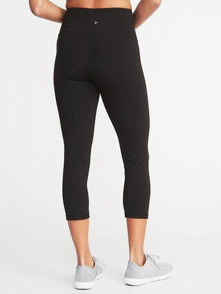 High-Waisted Elevate Crop Leggings For Women | Old Navy (US)