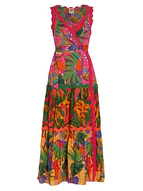 Painted Toucans Maxi Dress | Saks Fifth Avenue