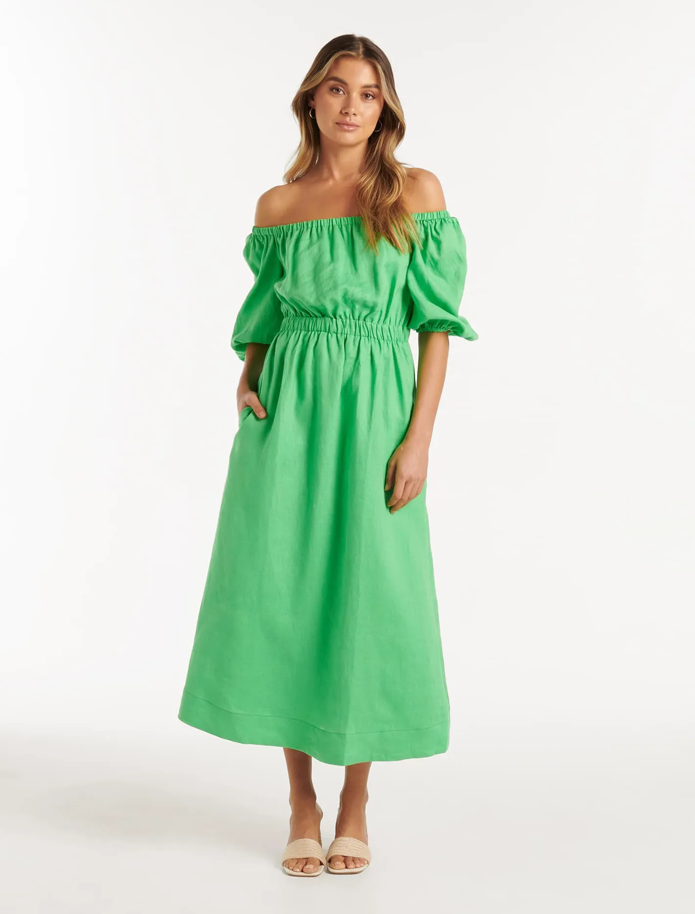 Eloise Off-Shoulder Midi Dress | Forever New (AU)