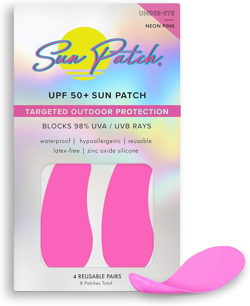 Under Eye Ultraviolet Protection UPF 50 - Sun Screen Silicone Patches For UV Protection & Face Su... | Amazon (US)