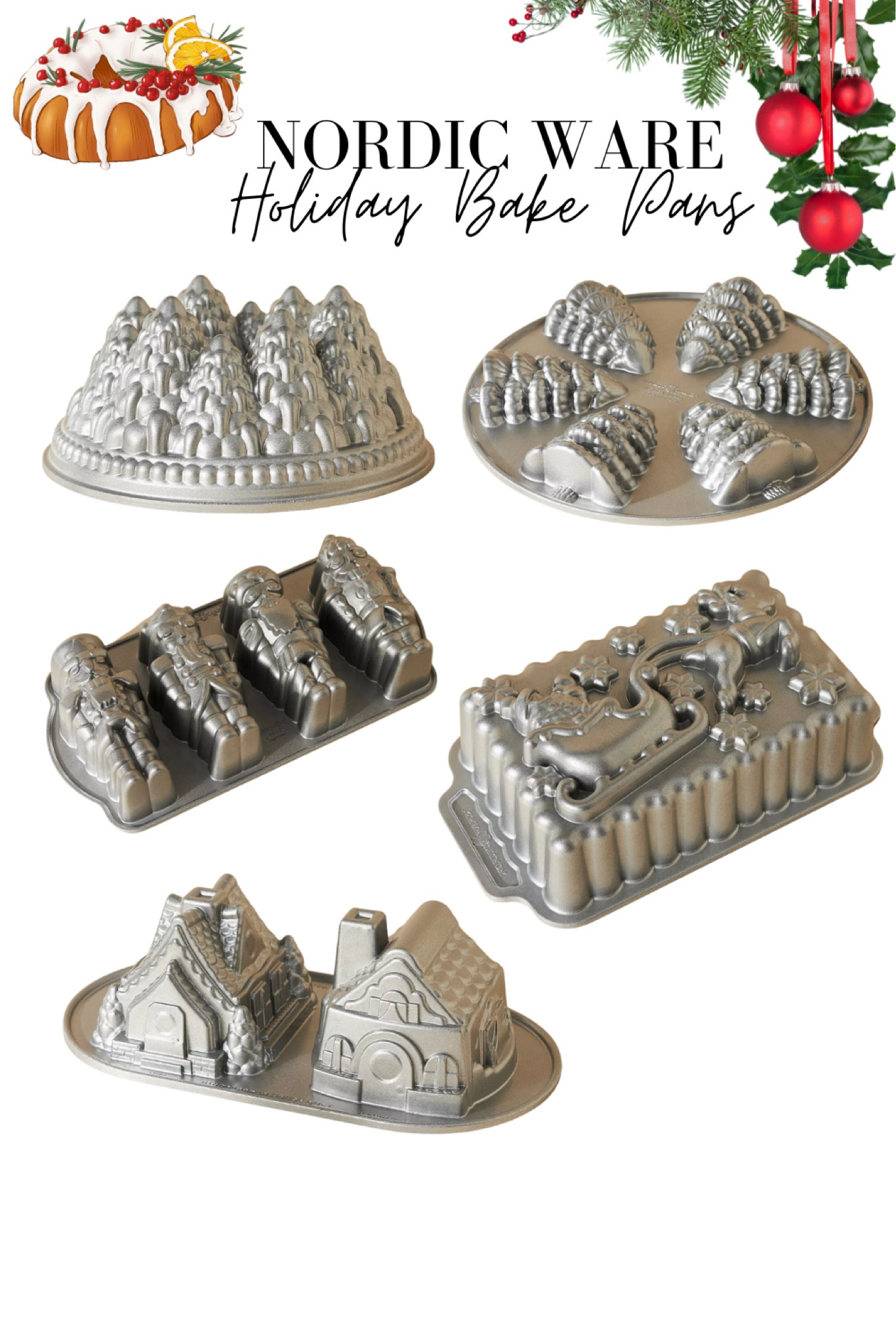 Discover the art of baking with Nordic Ware cake pans, available at Anthropologie through my shop on the LTK platform. Elevate your baking experience with these high-quality pans, known for their intricate designs and exceptional performance. Explore our curated collection and turn every cake into a masterpiece.

#LTKhome #LTKHoliday #LTKSeasonal