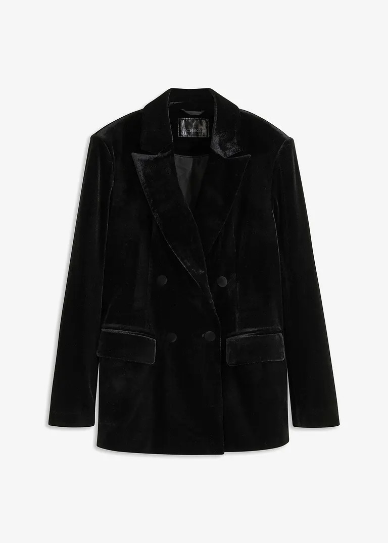 Blazer aus softem Samt | Bonprix DE