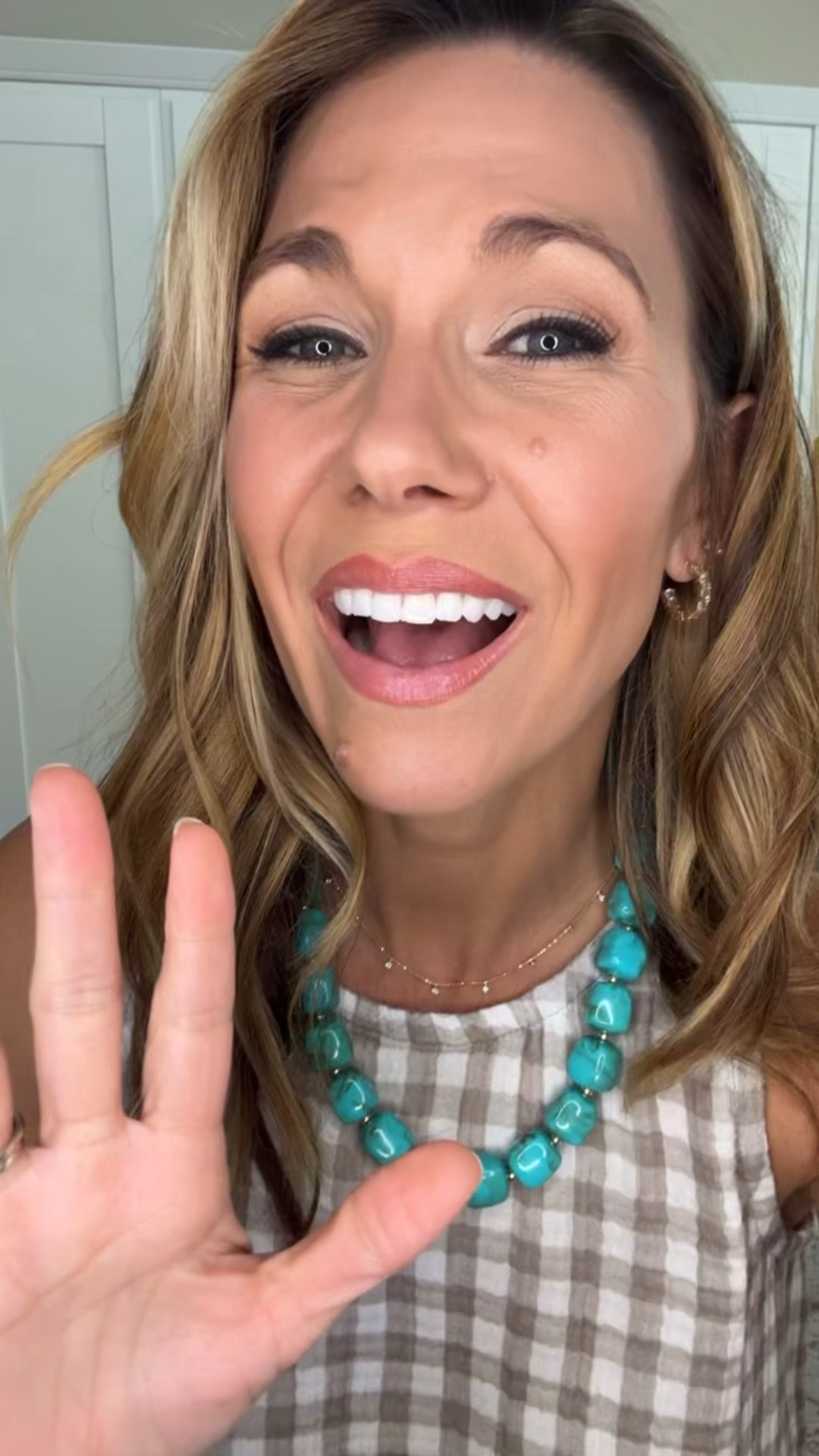 This adorable checkered set is on sale today and is just the cutest darn thing!!

#LTKSeasonal #LTKSaleAlert #LTKOver40