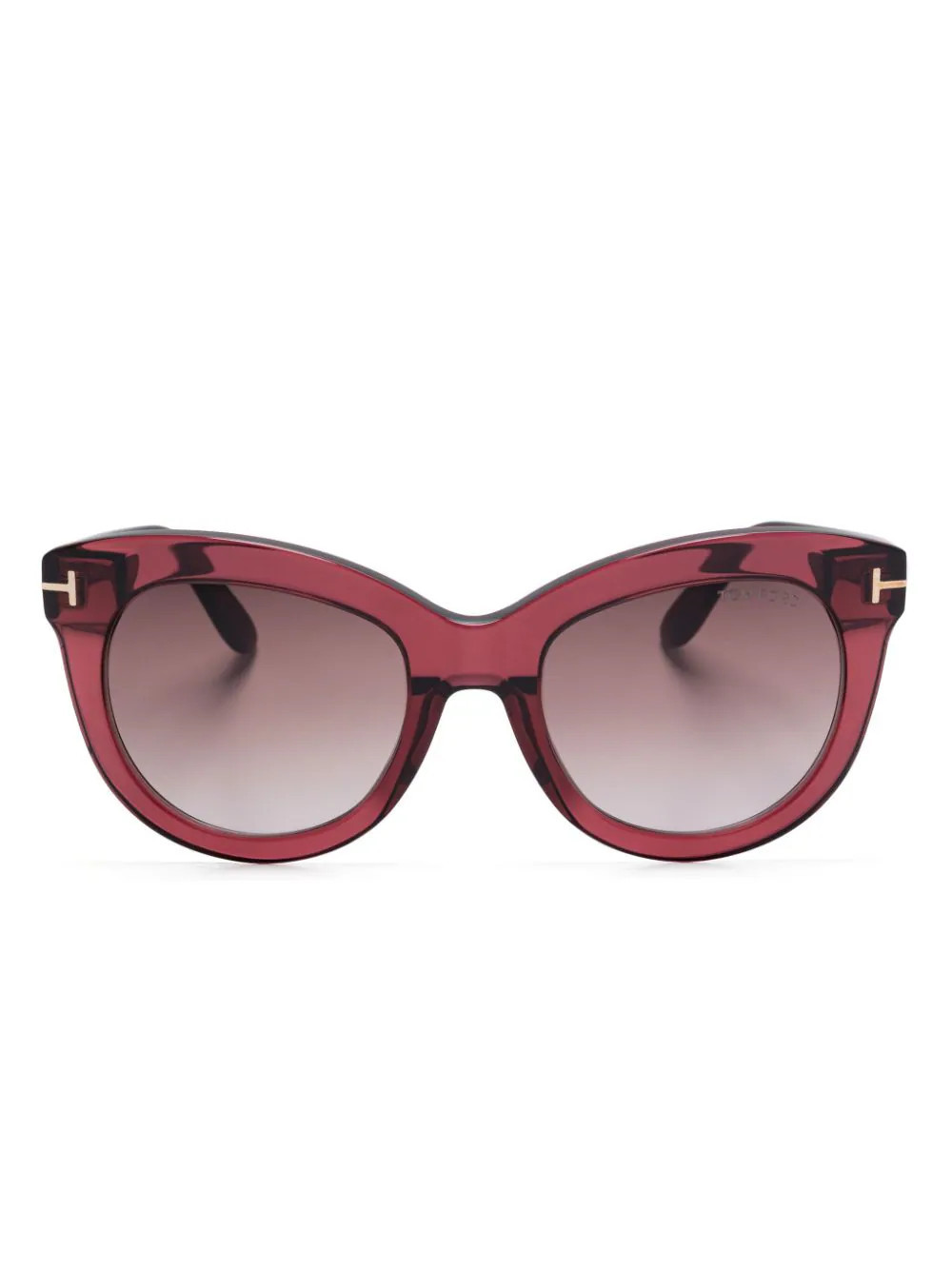 TOM FORD Eyewear Odette sunglasses - Red | Farfetch Global