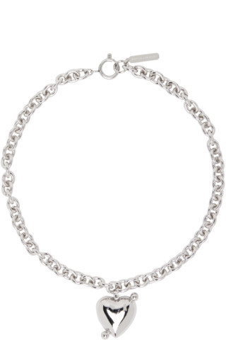 Justine Clenquet - Silver Sasha Necklace | SSENSE