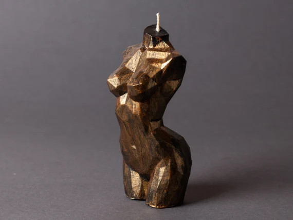 Body Candle 4 Inch Geometric Aesthetic Female Figure Candles | Etsy | Etsy (US)