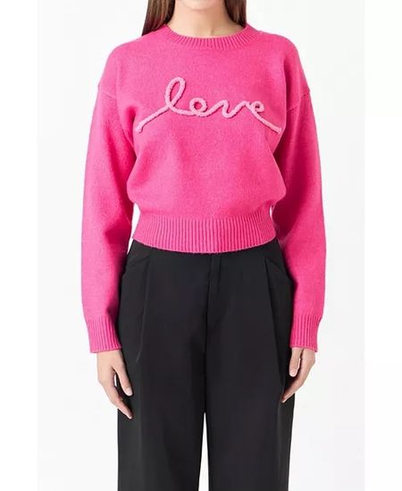 My most clicked on item for Valentine’s Day was this pink sweater. It is no longer at Anthropologie, but I did find it on sale! Click to see some other holiday sweaters still available. 

#LTKsalealert