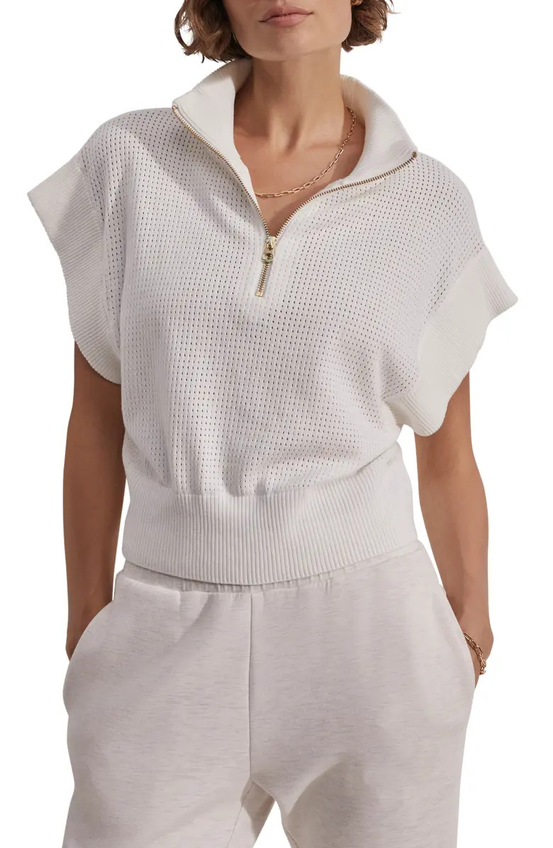 Fulton Half-Zip Crop Pullover | Nordstrom