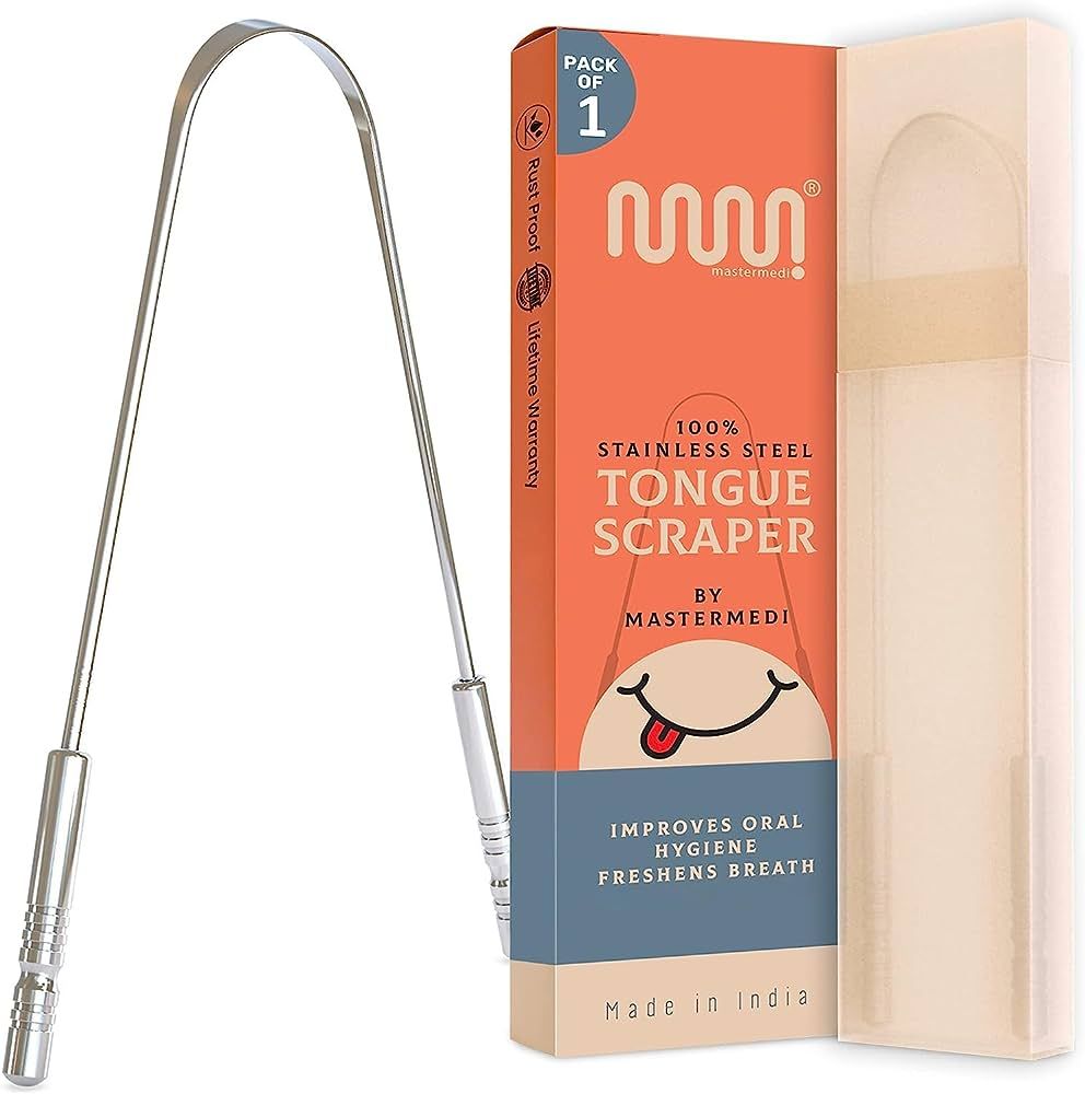 MasterMedi Tongue Scraper with Case Easy to Use Tongue Scraper for Adults, Tongue Cleaner for Ora... | Amazon (CA)