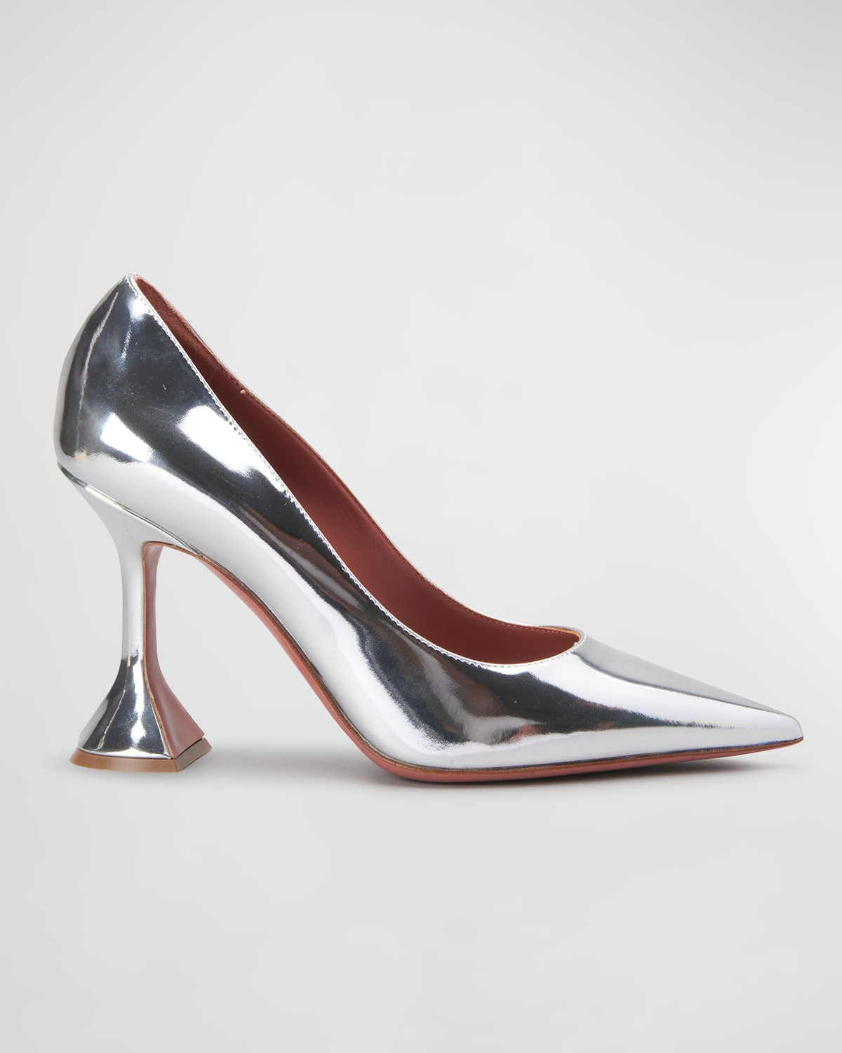 Ami Metallic Pedestal Pumps | Neiman Marcus