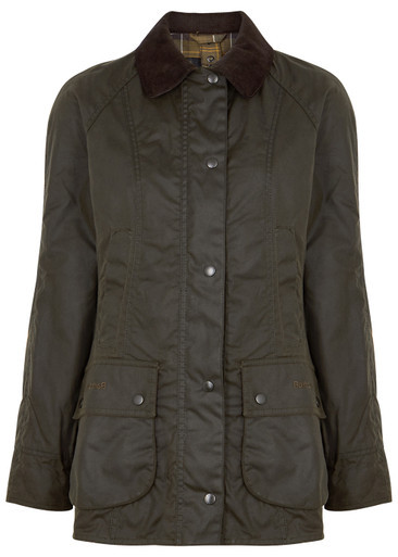 Beadnell dark green waxed cotton jacket | Harvey Nichols