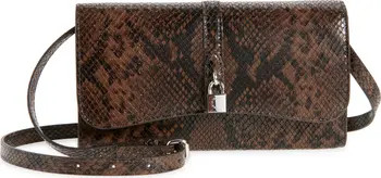 Stella McCartney Ryder Faux Snakeskin Crossbody Clutch | Nordstrom | Nordstrom