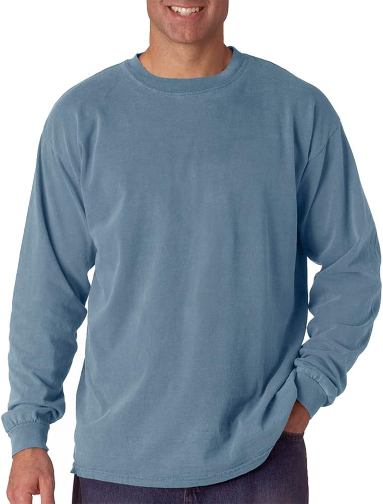 Comfort Colors Ringspun Garment-Dyed Long-Sleeve T-Shirt (C6014) | Amazon (US)