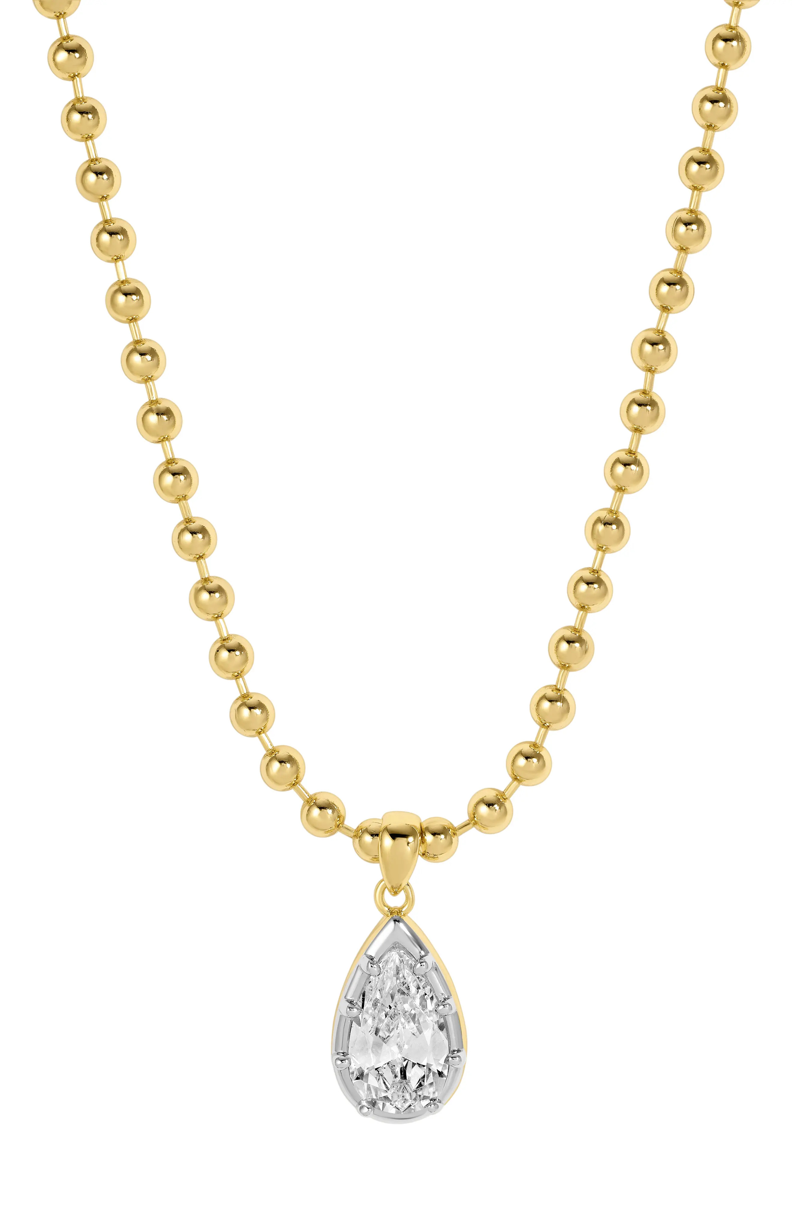 LILI CLASPE Large Cleo Pear Pendant Necklace (Women) | Nordstrom | Nordstrom