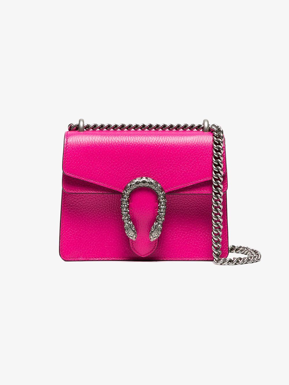 Gucci pink Dionysus small leather shoulder bag | Browns Fashion