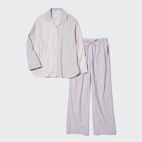 Soft Stretch Langarm Pyjama | UNIQLO | UNIQLO (DE)