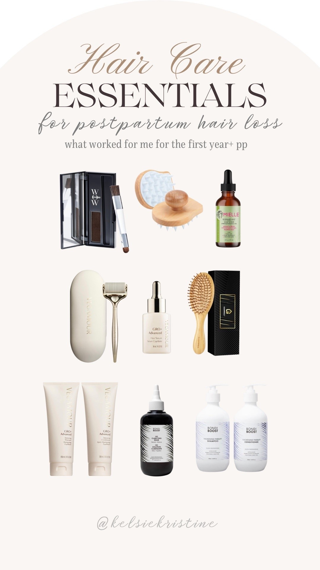 Postpartum hair loss essentials / hair care routine / mom life

#LTKmomlife #LTKBeauty