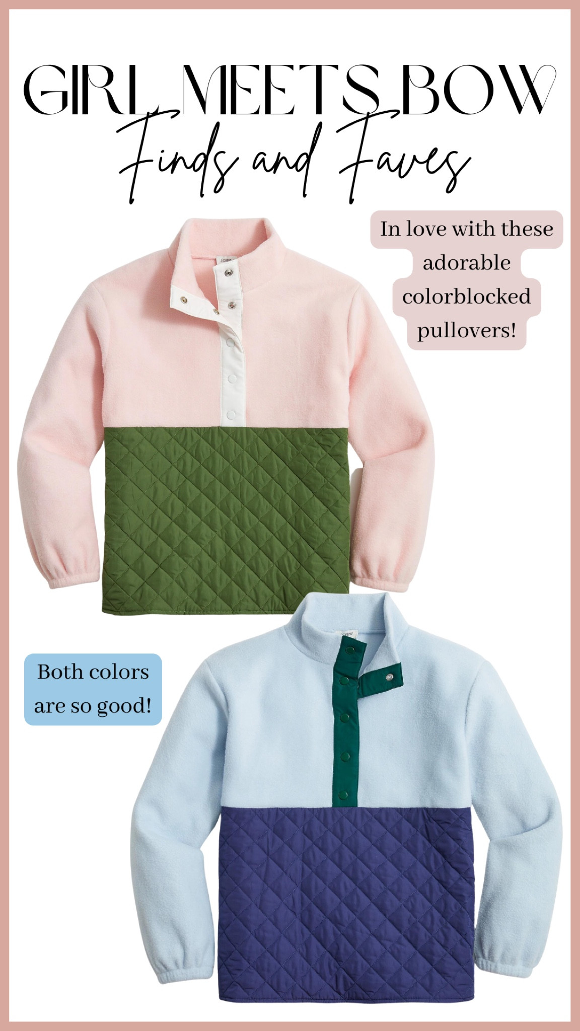 As your looking for holiday outfits- don’t forget to take time to be cozy! Love these Sherpa pullovers in happy color blocking to brighten you winter day. 

#LTKHoliday #LTKSeasonal #LTKstyletip