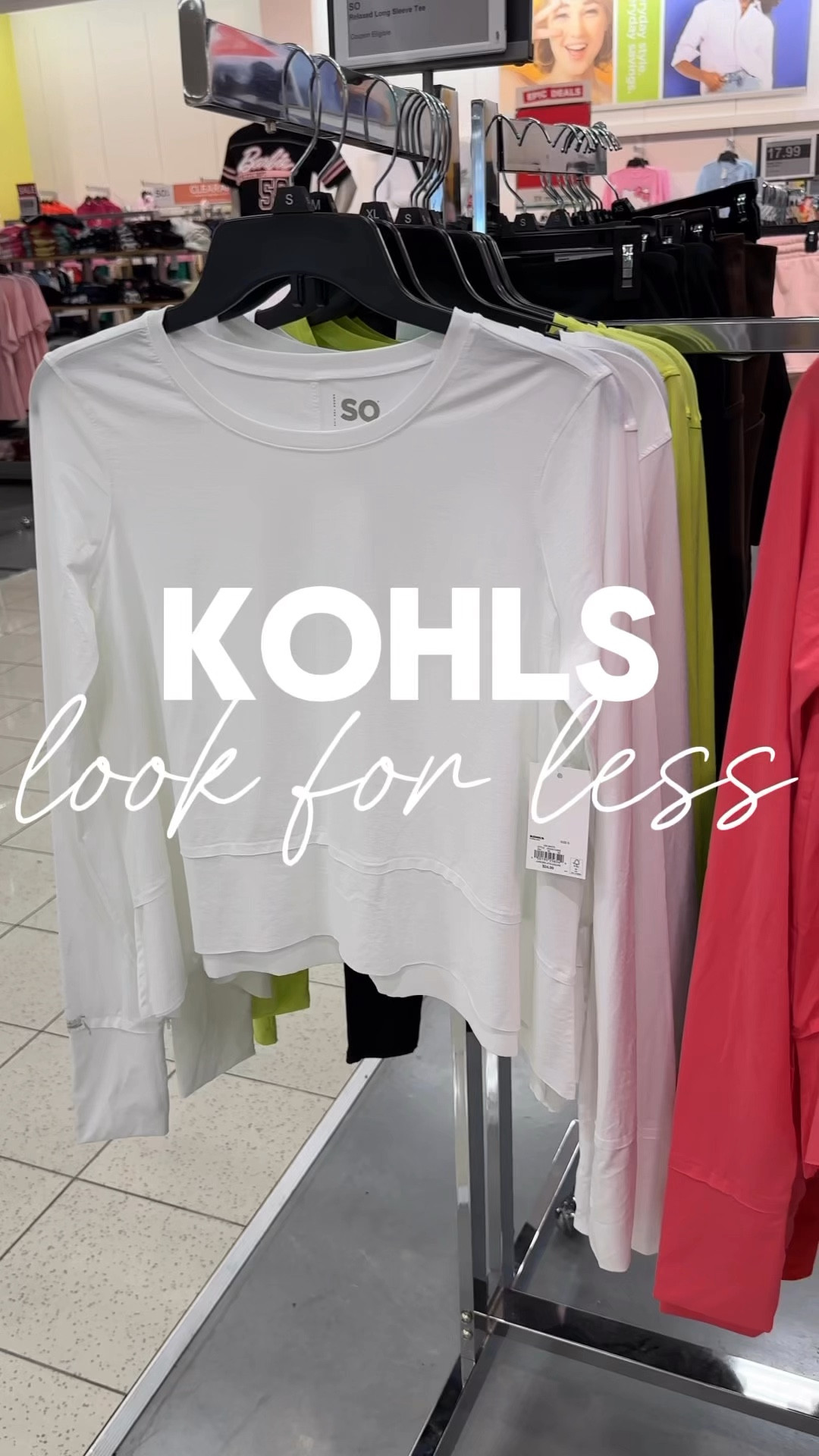 Hit the jackpot at Kohls! Found the cutest active top for fall! Such a good look for less and it’s so comfy! Comes in tons of colors too! And it’s on sale for $16 using code: FAMILY20

Follow me for more affordable fashion and outfit ideas! 

Wearing: 

Sized up to e medium/large (black) since it’s juniors sizing! I prefer the size of the medium! 

#LTKSaleAlert #LTKStyleTip #LTKFindsUnder50