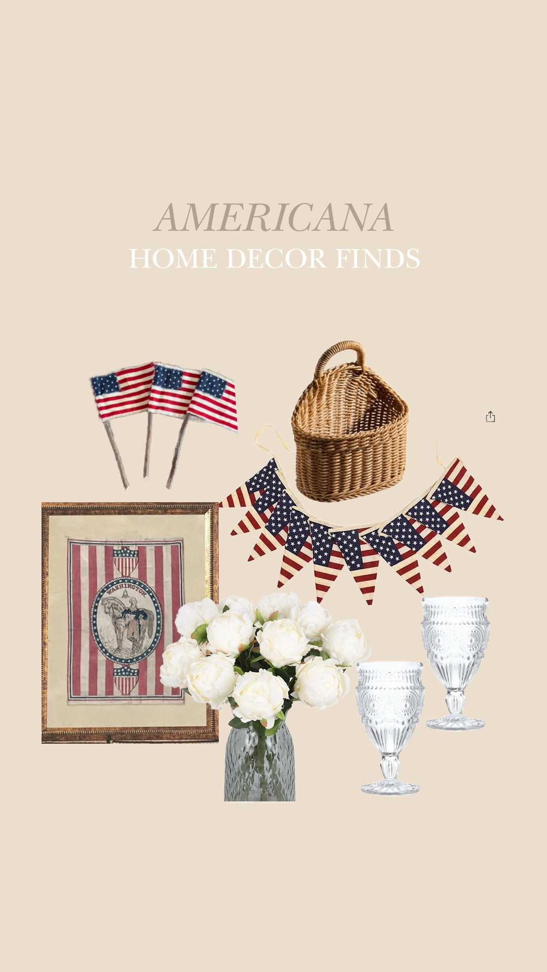 Americana Home Decor finds 🇺🇸💙🍓

#LTKSummerEdit #LTKHome
