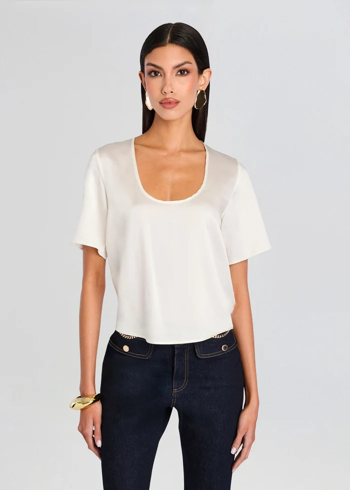 Evangelista Silk Top | Retrofete