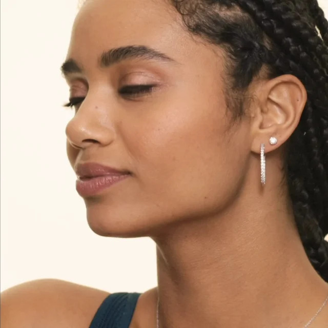 Perfect Martini Diamond Stud Earrings (1 ct. tw.) in 18K Yellow Gold | Brilliant Earth