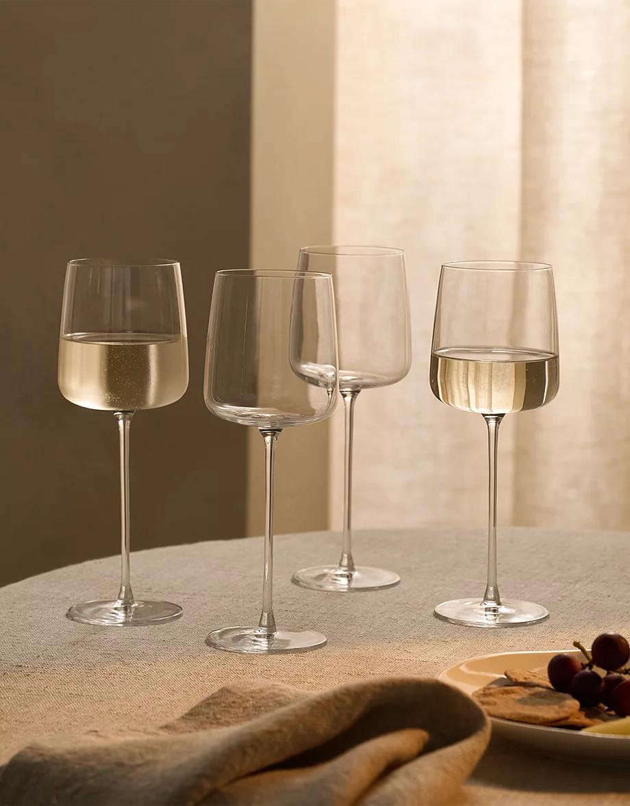LSA International Metropolitan White Wine Glasses \u2013 Set of 4 | Glas... | The White Company UK & ROW