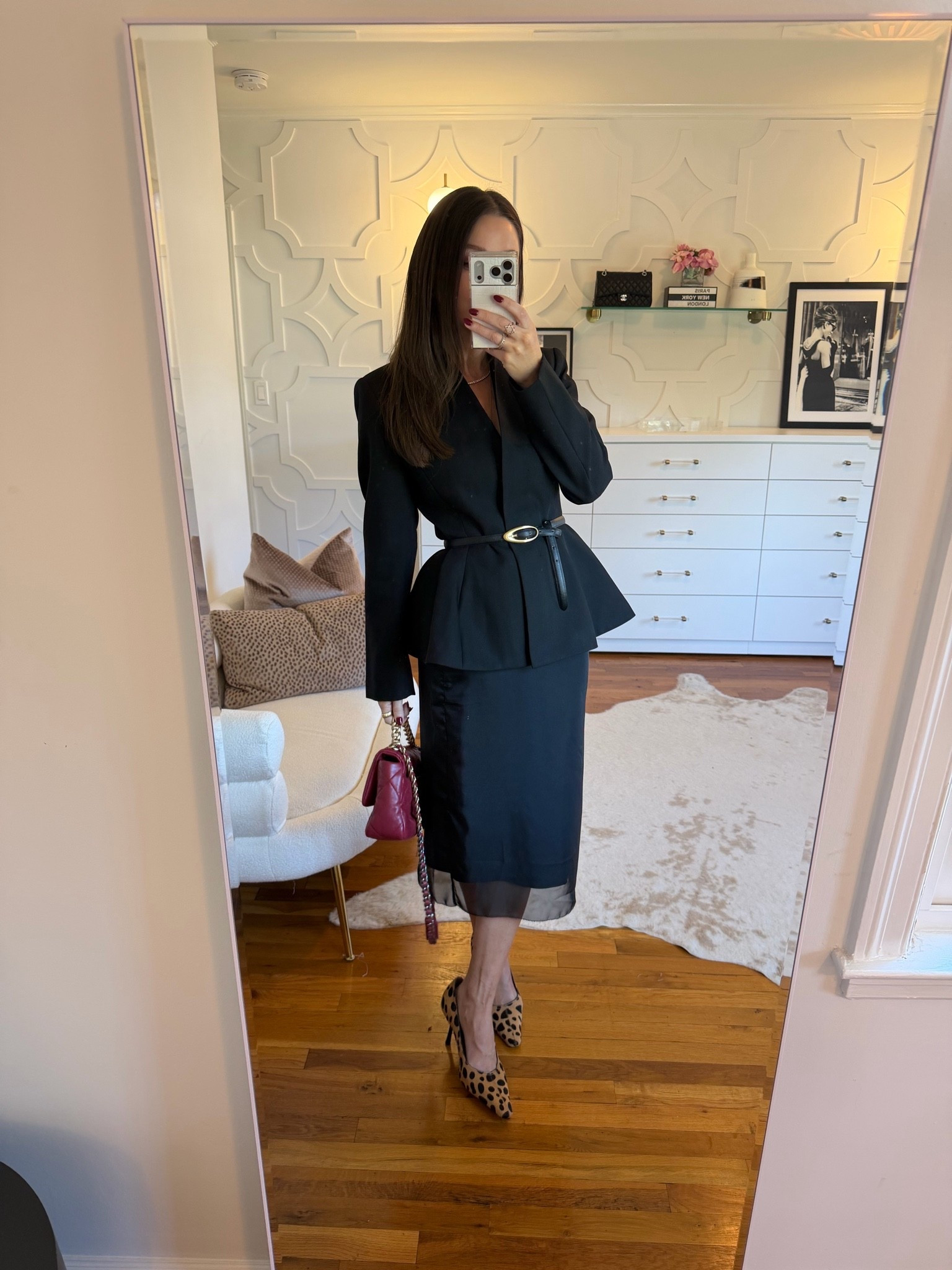 The most perfect peplum blazer that looks high end. Amazing. And a skirt you’ll have forever, too.
Blazer: true to size 
Skirt: true to size 
Heels: true to size

#LTKootd #LTKOver40 #LTKWorkwear
