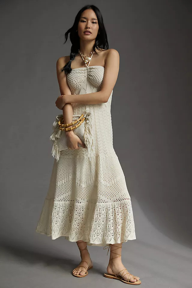 Farm x Anthropologie Crochet Maxi Dresses | Anthropologie (US)
