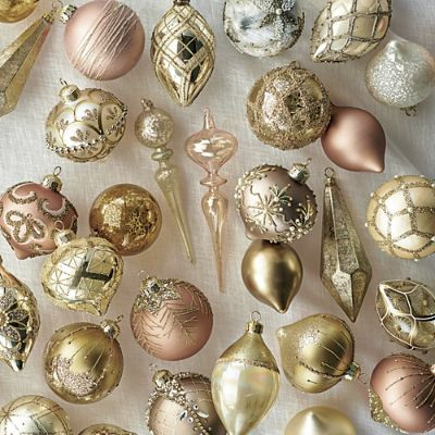 Gleam and Glisten Ornament Collection | Frontgate
