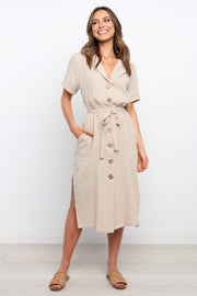 Muras Dress - Beige | Petal & Pup (US)