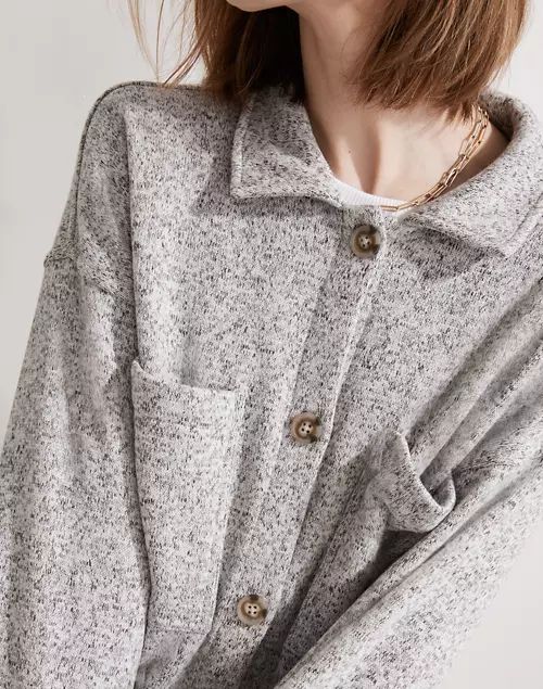MWL (Re)sourced Sweater Fleece Shirt-Jacket | Madewell