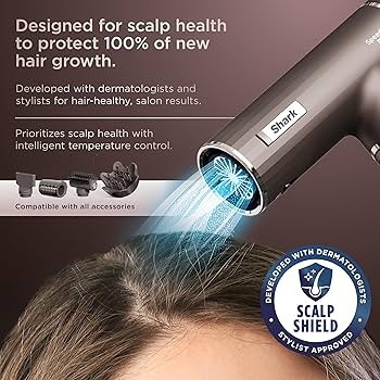 Shark SpeedStyle Pro Flex Professional Performance High-Velocity Hair Dryer System with Scalp Shi... | Amazon (US)