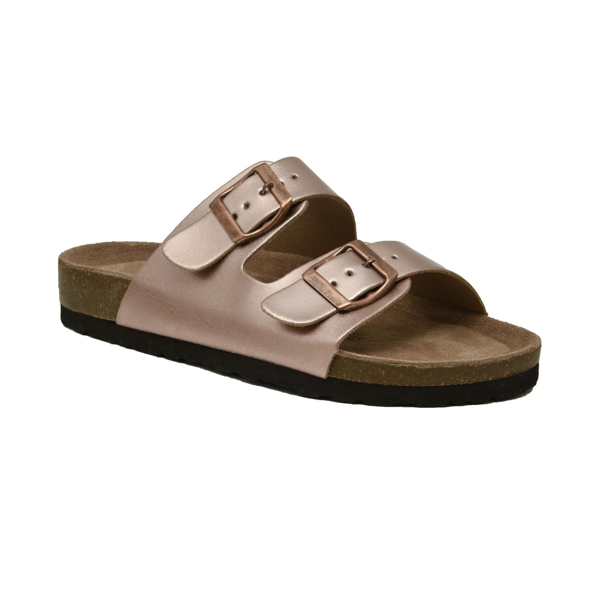 CUSHIONAIRE Women's Lane Cork Footbed Sandal with +Comfort | Walmart (US)