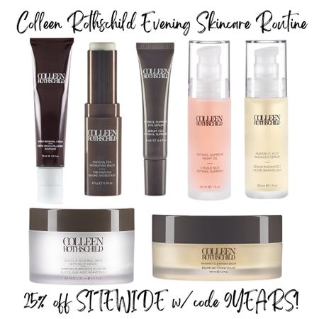 Rounded up the products i use for my evening skincare routine!

take 25% off your order with code 9YEARS!

Colleen Rothschild, skincare, beauty must haves, beauty favorites, must have beauty



#LTKsalealert #LTKunder100 #LTKbeauty