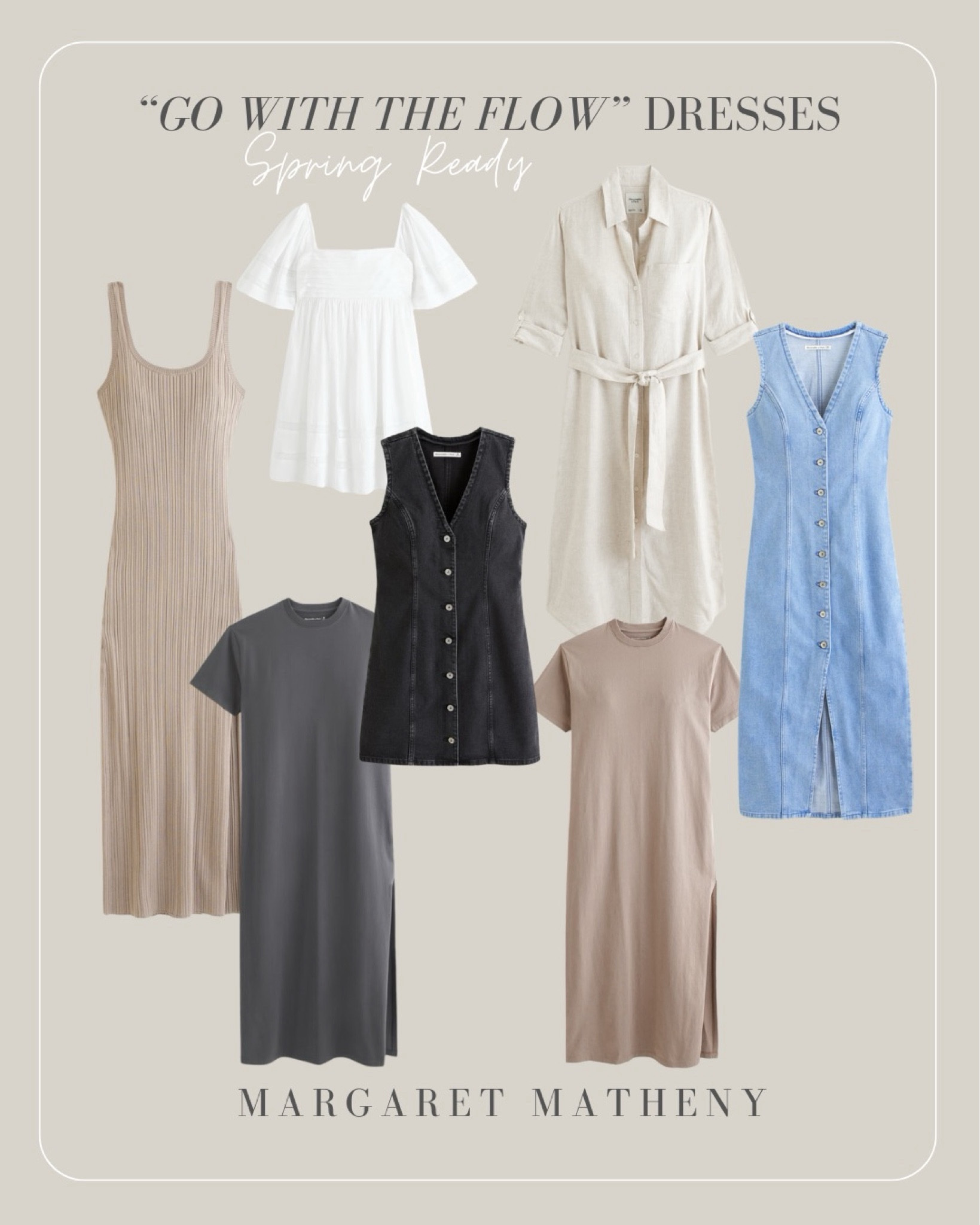 Easy Spring wardrobe additions. These dresses will go with everything! 

#LTKSeasonal