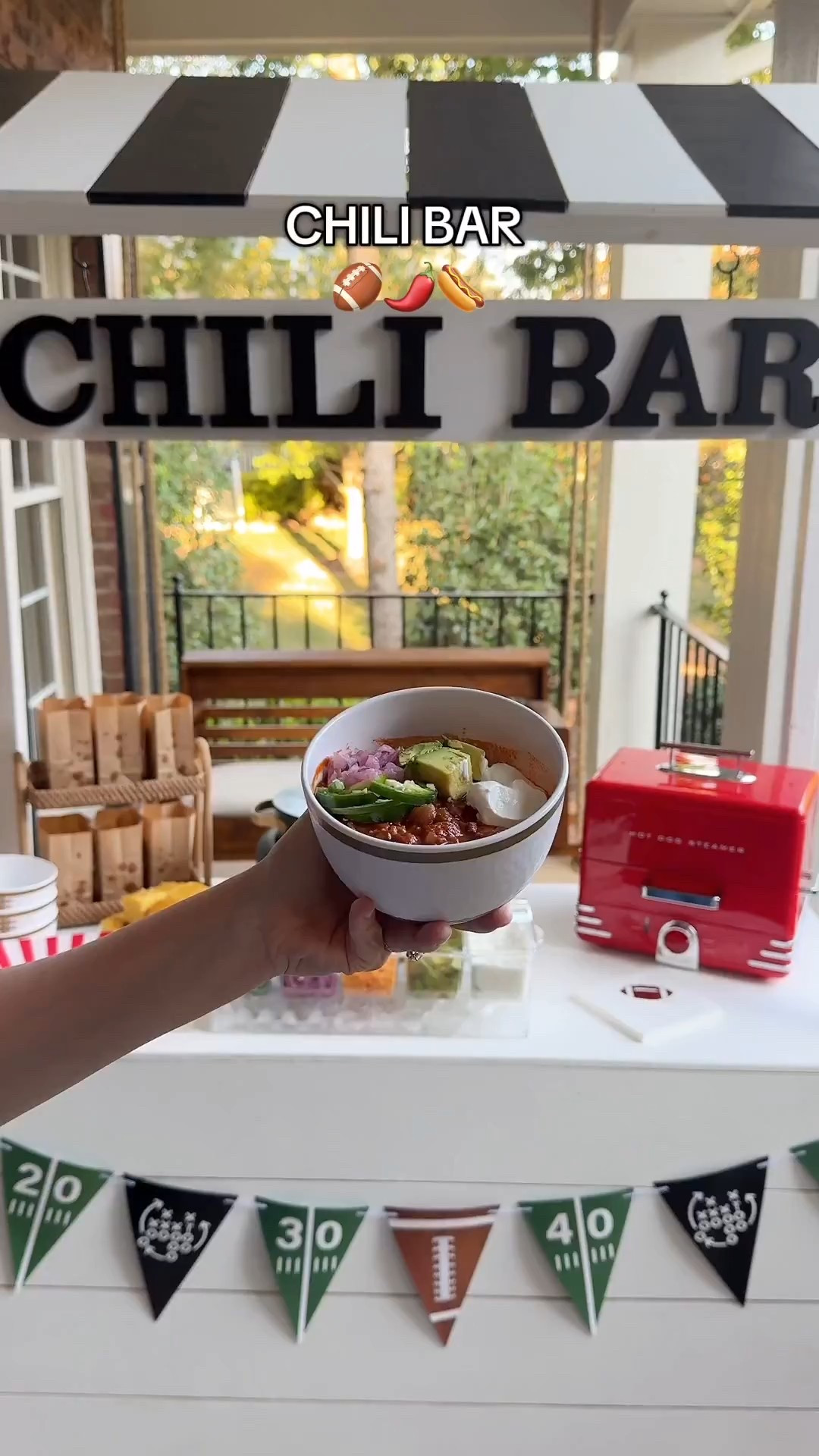 Setting up a chili bar is such a fun hosting idea for the football season! I've linked this beautiful slow cooker while it's on sale to help you get ready for game day.

entertaining in style, hostess life, party ideas, food hack, kitchen essentials, appetizer ideas, table centerpiece, hosting tips

#LTKHome #LTKfoodie #LTKSeasonal