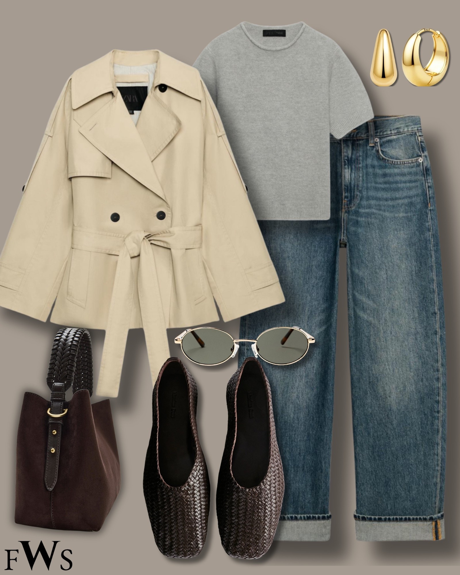 Styling a new in Zara short trench jacket 🧥

#LTKautumn #LTKstyletip #LTKshoes