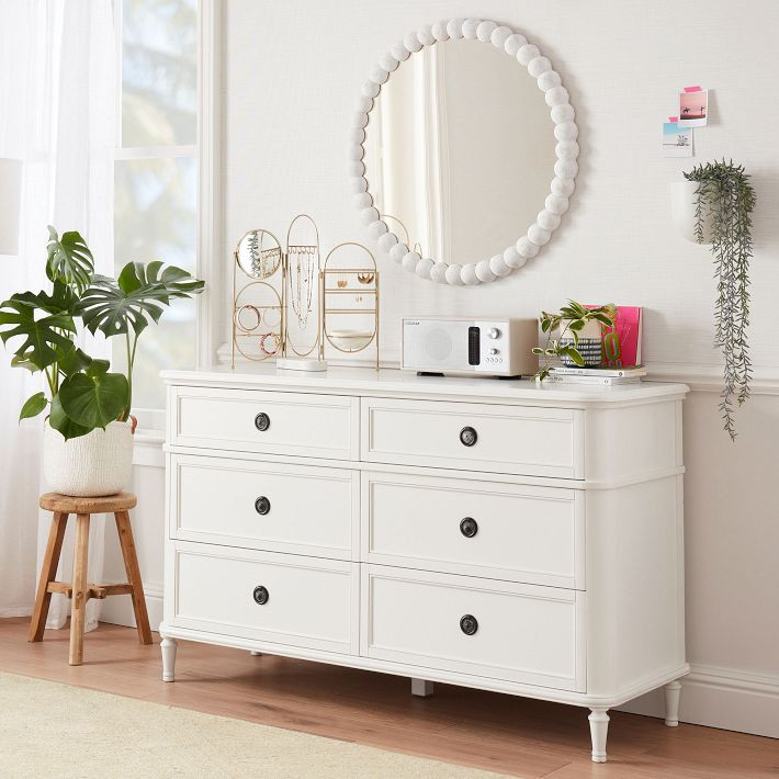 Colette 6-Drawer Wide Dresser (56") | Pottery Barn Teen