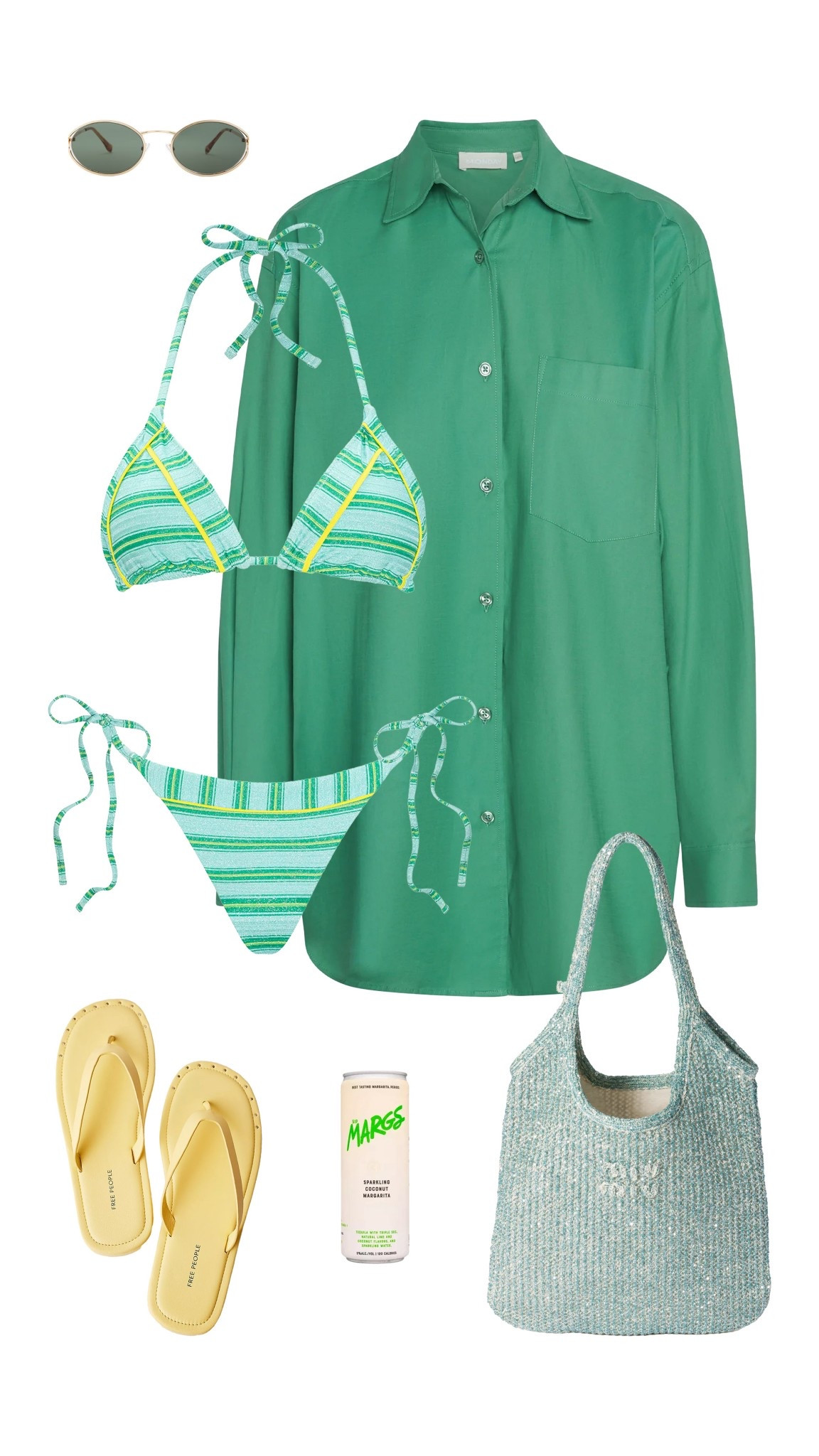 Spring/summer vacay outfit 🌴