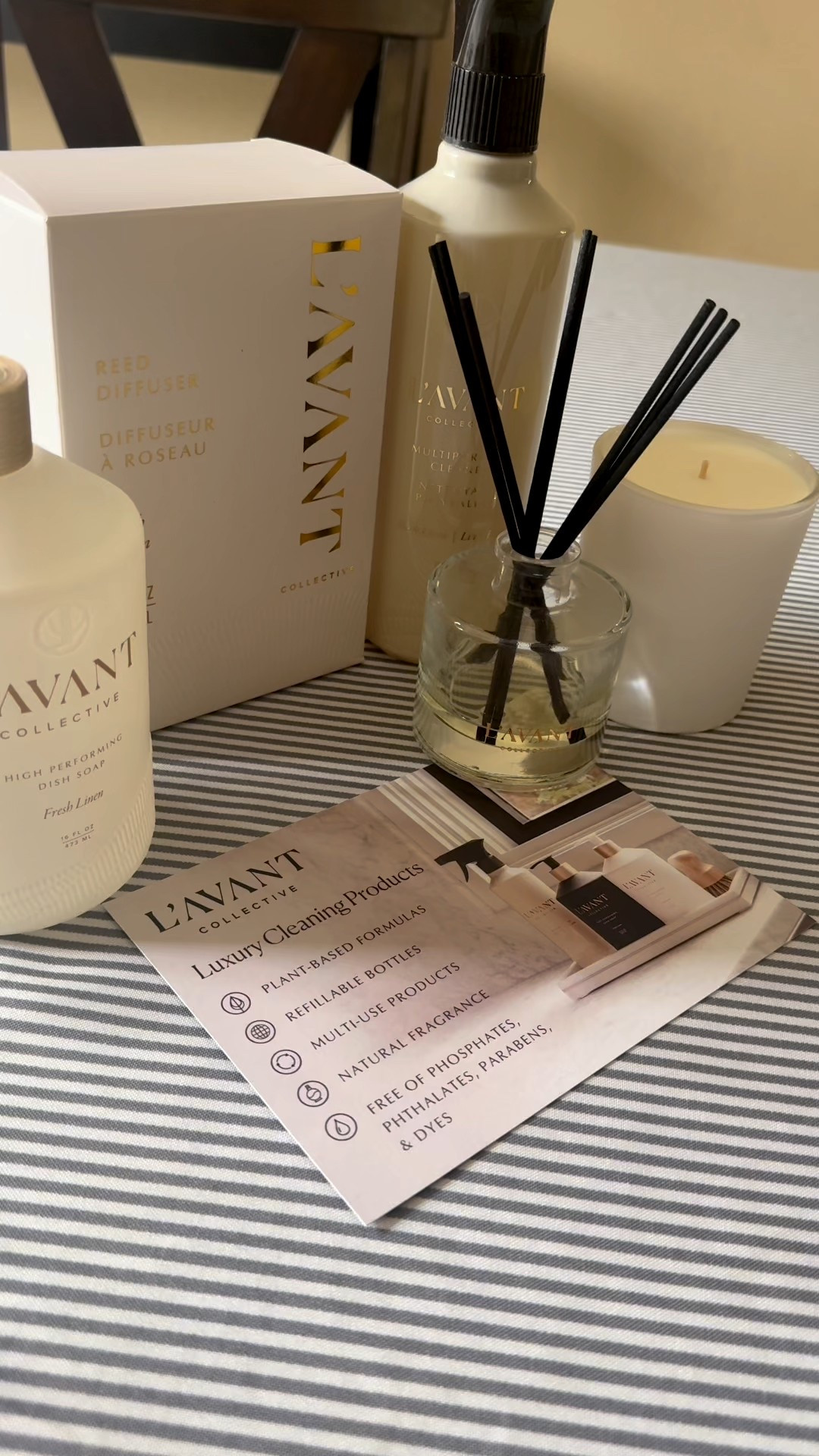 I’ve been using Lavant Collective and I’m seriously impressed 😍 These luxury cleaning products are everything—plant-based formulas, naturally fragranced, and free from phosphates, phthalates, parabens, AND dyes!

✨ The best part? My home actually smells clean—not overpowering, just fresh, luxe, and inviting.

#LavantCollective #LuxuryCleaning #PlantBased #HomeFragrance #CleanLiving #EcoFriendlyCleaning

#LTKHome