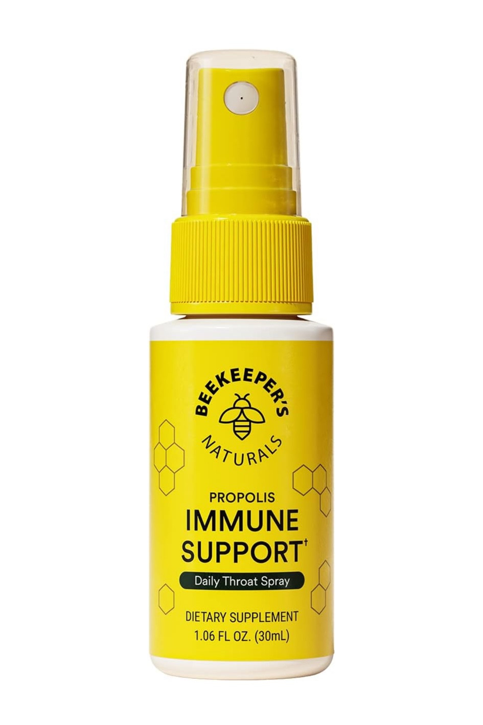 Propolis Throat Spray by Beekeeper's Naturals - 95% Bee Propolis Extract, Natural Immune Support & Sore Throat Relief - Antioxidants, Keto, Paleo, Gluten-Free (1.06 oz)(Pack of 1)

#wellness #naturalhealth #beepropolis

#LTKfindsunder50 #LTKSeasonal #LTKkids
