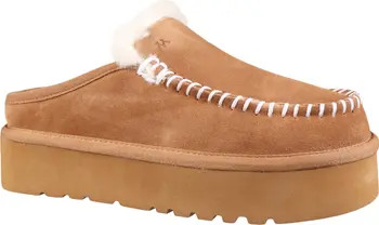 Mykos Suede Genuine Shearling Lined Water Repellent Clog (Women) | Nordstromrack | Nordstrom Rack