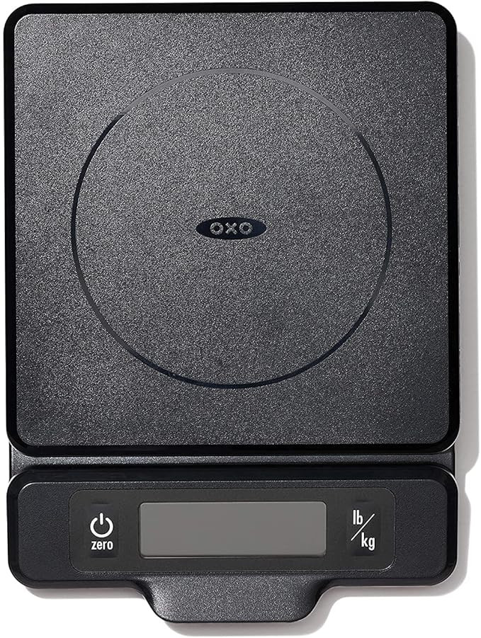 OXO Good Grips 5-lb Food Scale with Pull-Out Display,Black | Amazon (US)