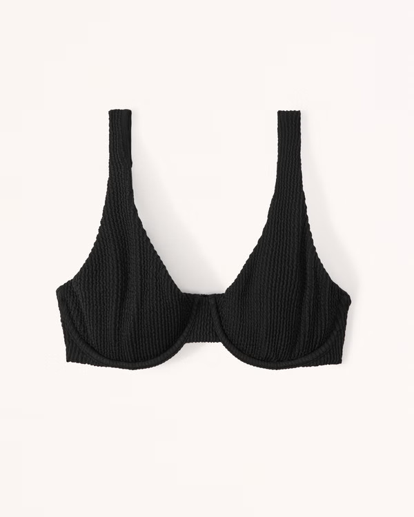 High Apex Underwire Bikini Top | Abercrombie & Fitch (US)